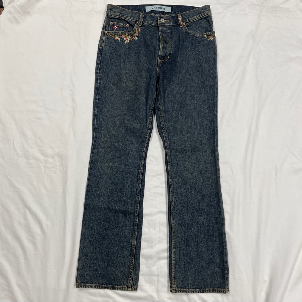 Gap ladies dark denim jeans, size 10 regular